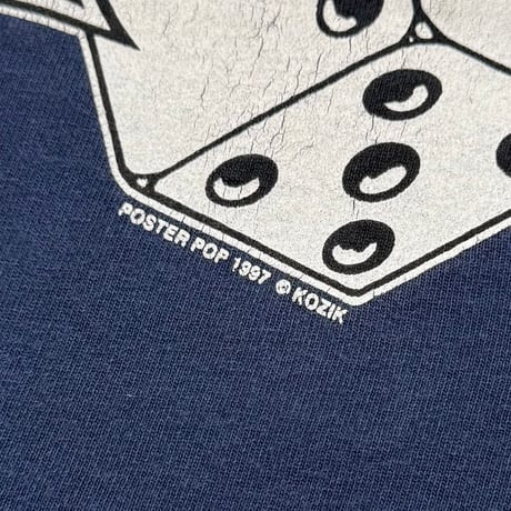 KOZIK 1997 POSTER POP NAVY XL 1954