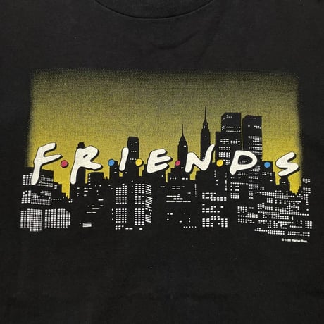 FRIENDS DRAMA PROMO TEE BLACK FITS XL 0841