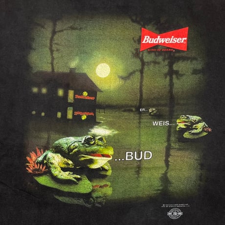 Budweiser FROGS CROAKING IN THE POND XL 9875