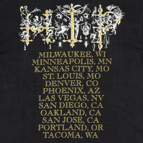 THE TRAGICALLY HIP GARGOYLE TEE BROCKUM XL 9602