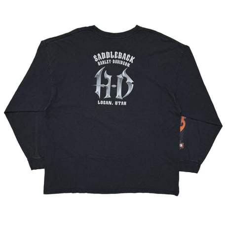 HARLEY DAVIDSON	2007 PINNUP GIRLS ARM FLAME LS XXL 1003