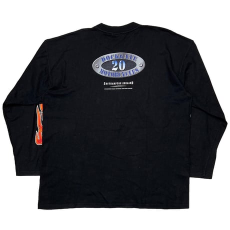 HARLEY DAVIDSON DOCKGATE MOTORCYCLES FLAME LS XL 3657