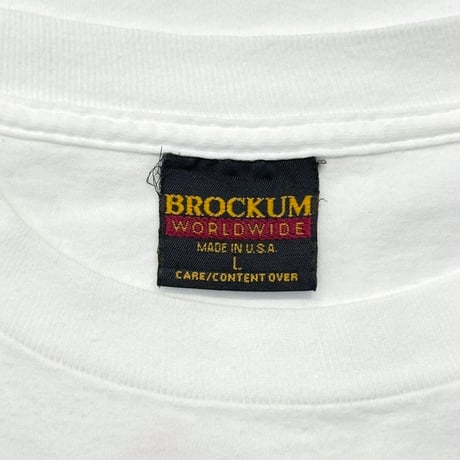 THE ROLLING STONES AMERICAN LIP & TONGUE TOUR 94/95 WHITE BROCKUM LARGE 7865