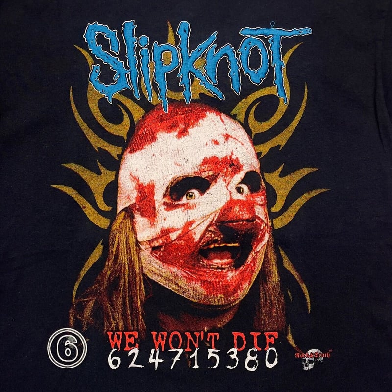 SLIPKNOT WE WON'T DIE FITS LARGE 3587 | greatLA SLIPKNOT WE WON'T DIE FITS LARGE 3587 | greatLA