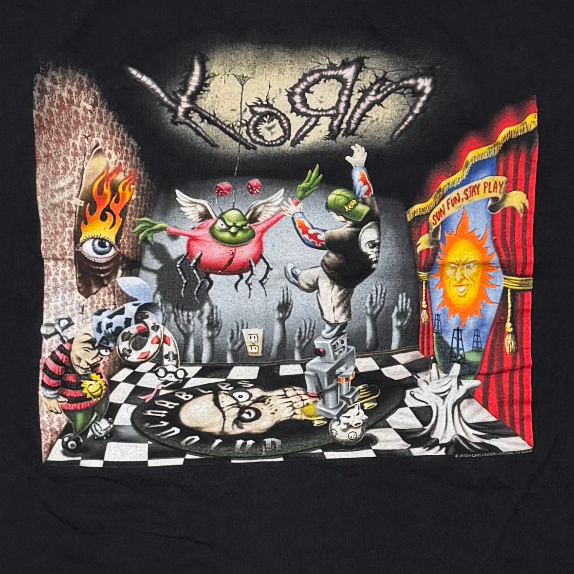 KORN 2002 UNTOUCHABLES BLACK CYGNUS XL 2146 | g