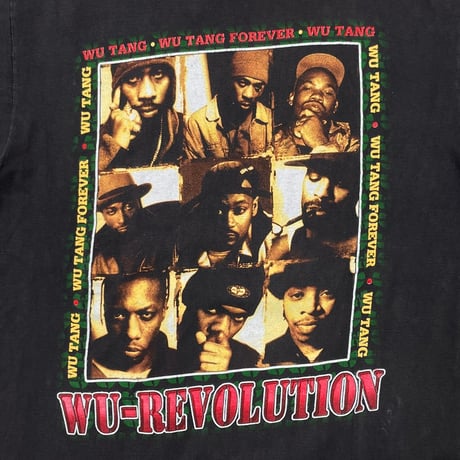 [MORE SALE] WU-TANG CLAN FOREVER WU-REVOLUTION RAP DESIGN FITS XL 1022