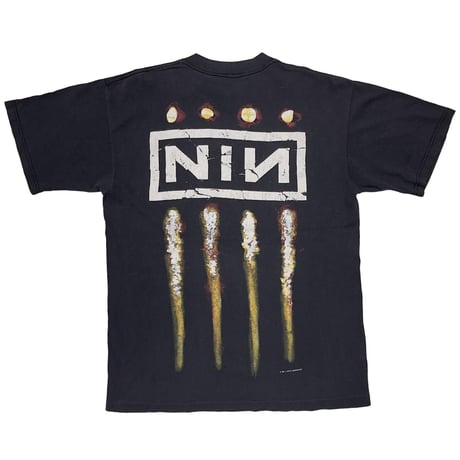 NINE INCH NAILS THE DOWNWARD SPIRAL MISSING TAG BUT ALL SPORT FITS LARGE 0860