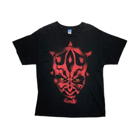 STAR WARS DARTH MAUL FACE TEE LARGE 0932