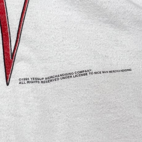VAN HALEN 1995 BALANCE TOUR CLOWN WHITE FITS LARGE 3713