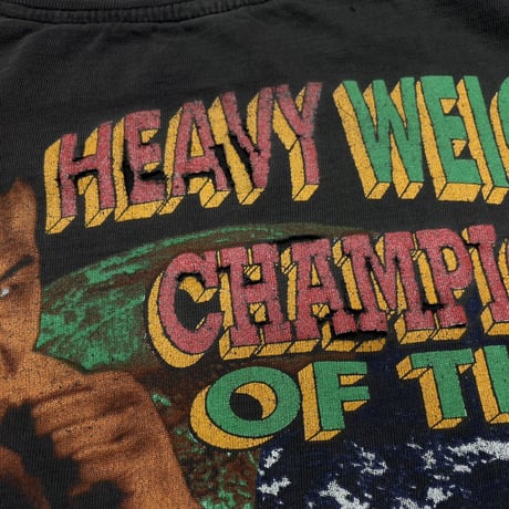 MIKE TYSON IRON MIKE TYSON HEAVY WEIGHT CHAMPION OF THE WORLD RAP DESIGN FITS XL 3474