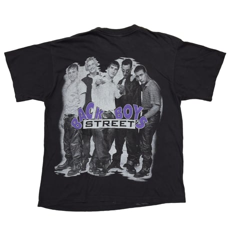 BACKSTREET BOYS RAP DESIGN MEMBER DOUBLESIDE FITS L-XL 1364