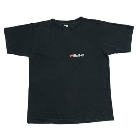 Marlboro MAN BACK BIG PRINT TEE BLACK 4 9965
