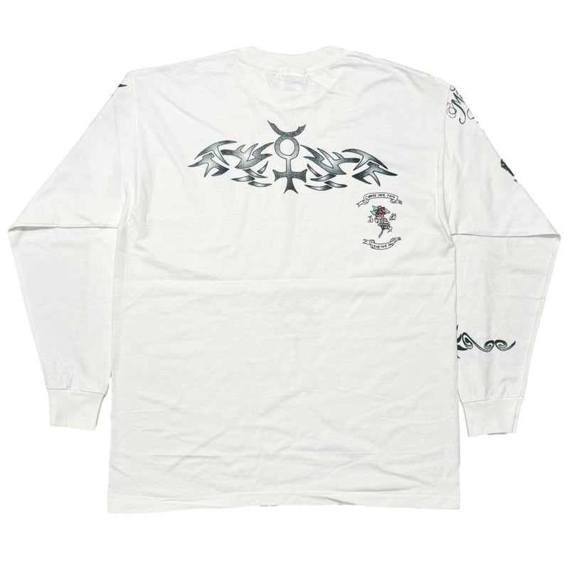 DENNIS RODMAN TATTOO LS WHITE XL 0468 | greatLA