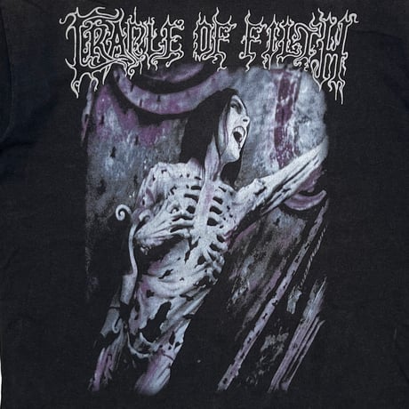 CRADLE OF FILTH TOTAL FUCKING DARKNESS FRUIT OF THE LOOM LARGE 8555