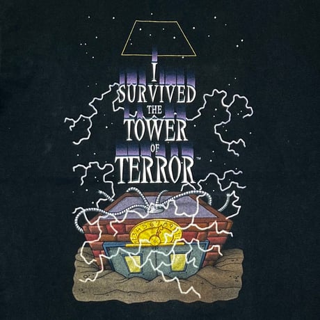 DISNEY VINTAGE TWILIGHT ZONE TOWER OF TERROR IT'S A SNAP! LARGE 9494