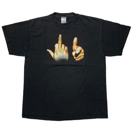 OLD & VINTAGE FUCK YOU HAND SIGN DELTA LARGE 5826