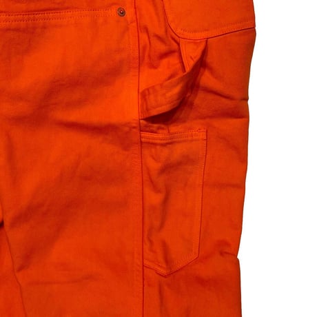 greatLAnd ORIGINAL NO MAN CARPENTER DOUBLE KNEE PANT ORANGE