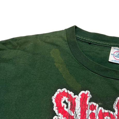 Slipknot 2001 INTERNATIONAL INFECTION DELTA LARGE LS GREEN 0620