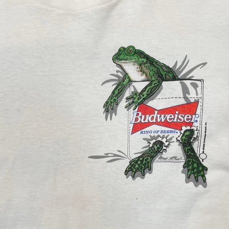 Budweiser 1996 GROG POCKET PRINT WHITE DELTA XL 4219