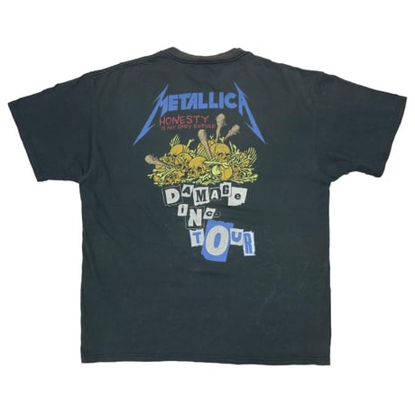 METALLICA PUSHEAD DAMAGE INC TOUR anvil XL 0062