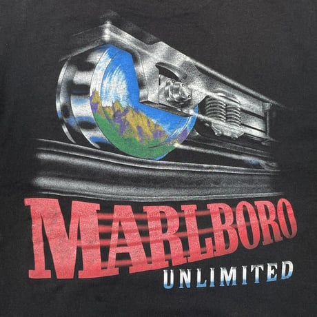 Marlboro UNLIMITED RAILROAD POCKET TEE FITS XL 0917