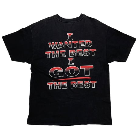 KISS ALIVE WORLDWIDE 96-97 I WANTED THE BEST I GOT THE BEST HANES XL 7995