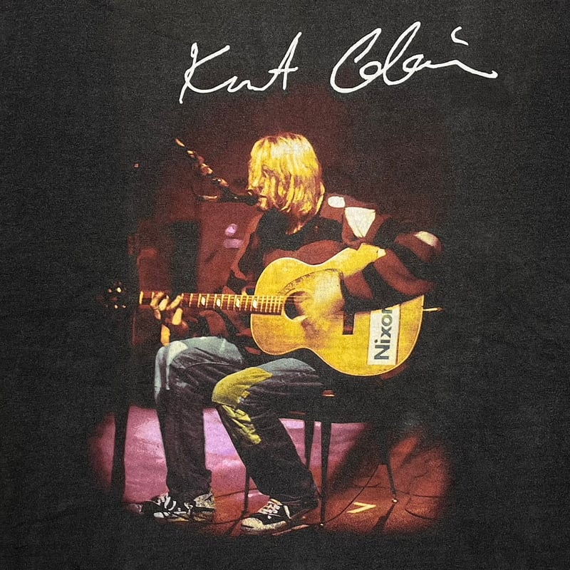 NIRVANA KURT COBAIN NIXON GUITAR FITS XXL 3652
