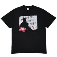 FIGHT CLUB I LIKE MYSELF SILHOUETTE BLACK DELTA LARGE 0943