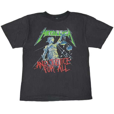 METALLICA 1988 EUROPE AND JUSTICE FOR ALL FITS XL 2858