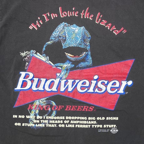 Budweiser 1998 "Hi I'm Louie the Lizard" XXL 2721