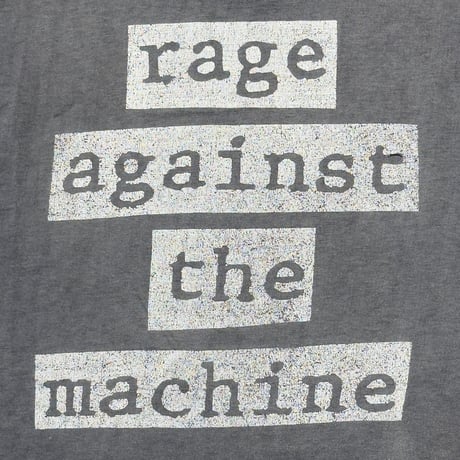 RAGE AGAINST THE MACHINE BURNING MONK EURO BOOTLEG FITS LARGE 5360