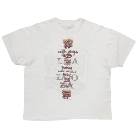LOLLAPALOOZA 1995 WHITE HANES XL 9620