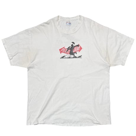 PEARL JAM RIOT ACT 2003 WHITE HANES XL 2766
