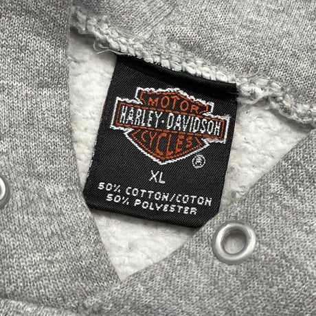HARLEY DAVIDSON San Diego CALIFORNIA HOODED SWEATSHIRT GREY XL 4084