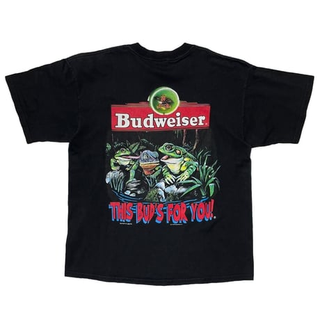 Budweiser CHAMELEON&FROG 1999 THIS BUD'S FOR YOU GILDAN XL 0355