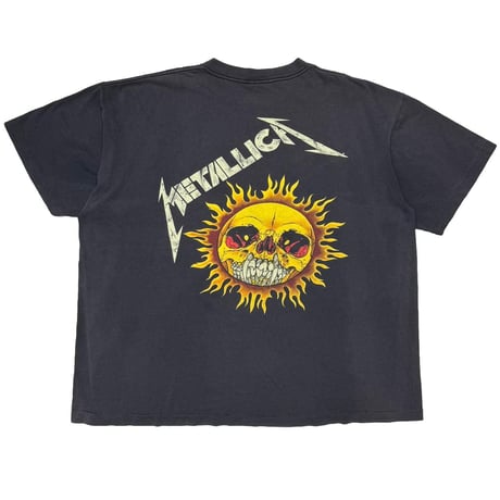 METALLICA PUSHEAD SIDE FLAMING VAMPIRE SKULL GIANT BY TEEJAYS XXL 5572