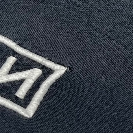 NINE INCH NAILS NIN EMBROIDERY BOX LOGO LS BLACK ALL SPORT XL 1596