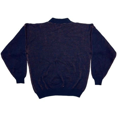 ROLLING STONES 1990 AMERICAN FLAG KNIT SWEATER NAVY LARGE 5221