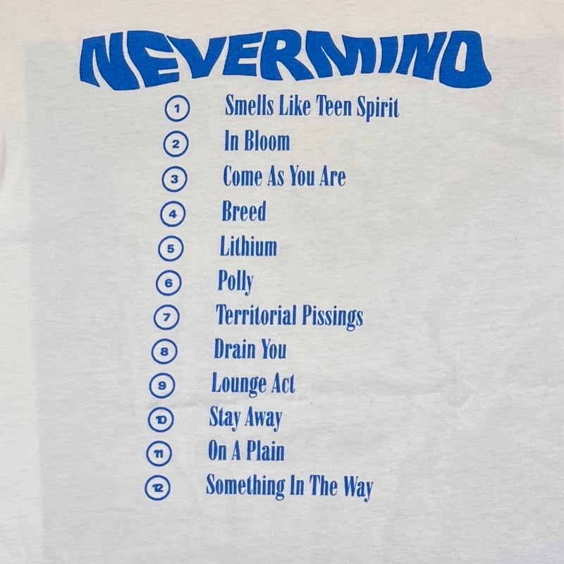 【Special】NIRVANA NEVERMIND ANVIL LARGE NIRVANA NEVERMIND ANVIL LARGE 6562 | greatLAnd