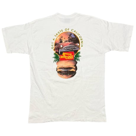 IN-N-OUT BURGER 1993 GET A TASTE OF CALIFORNIA WHITE XXL 3612