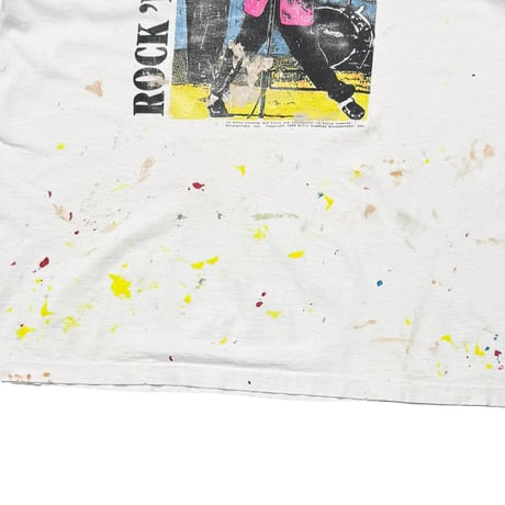 ELVIS PRESLEY ROCK'N ROLL PAINTED WHITE FOTL XL 4053