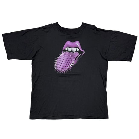 THE ROLLING STONES LIVE WEMBLEY STUDIUM 1995 PURPLE SPIKE TONGUE XL 2578