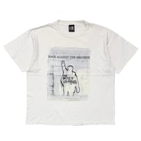 RAGE AGAINST THE MACHINE THE BATTLE OF LOS ANGELS WHITE GIANT FITS XL 0394