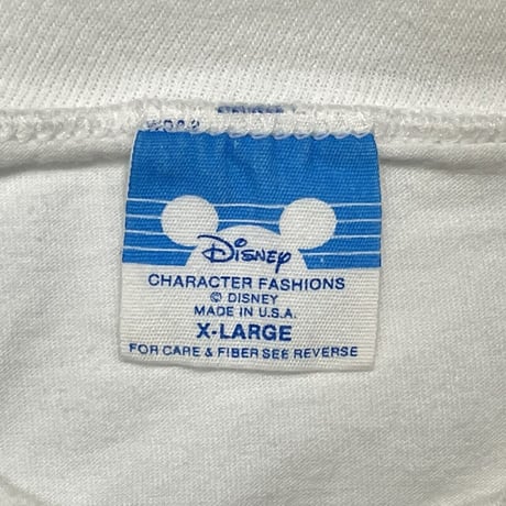 DISNEY VINTAGE 90's EPCOT CENTER MICKEY MOUSE TEE WHITE XL 97514