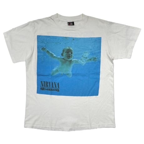 NIRVANA NEVERMIND WHITE GIANT BY TEEJAYS LARGE 0634