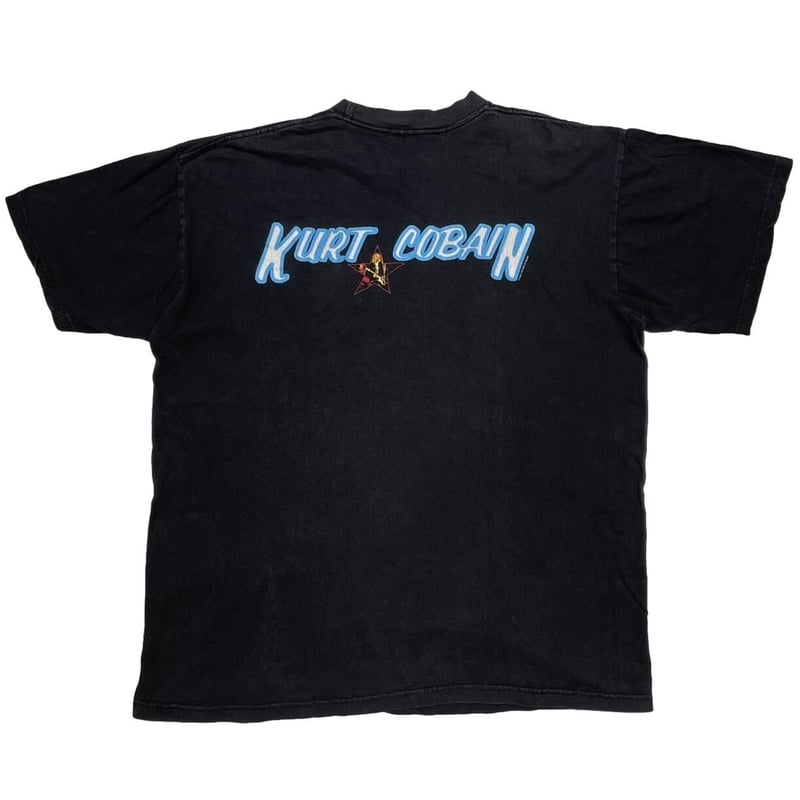 NIRVANA ブラック Tシャツ 1996年ライブ 1996 NIRVANA T-Shirt 1996年 ニルヴァーナ Tシャツ/BLACK
