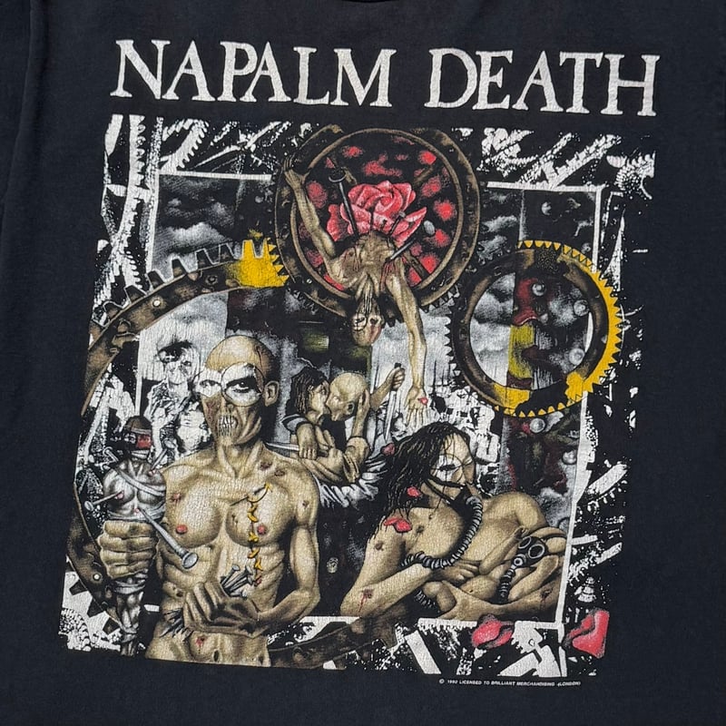 NAPALM DEATH CAMPAIGN FOR MUSICAL LS SCREEN STA