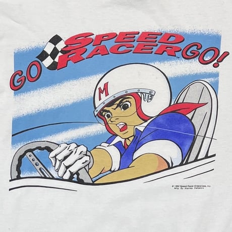 SPEED RACER 1992 GO WHITE STANLEY DESANTIS XL 6913