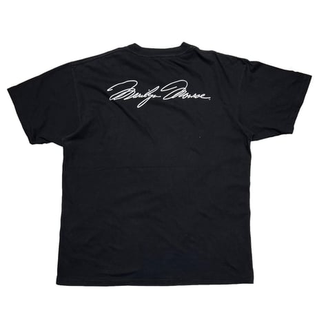 MARILYN MONROE TEXT & PORTRAIT BLACK WINTERLAND XL 4941