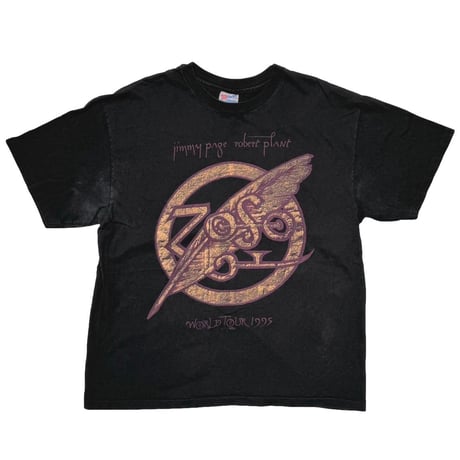 JIMMY PAGE & ROBERT PLANT WORLD TOUR 1995 Hanes XL 4765